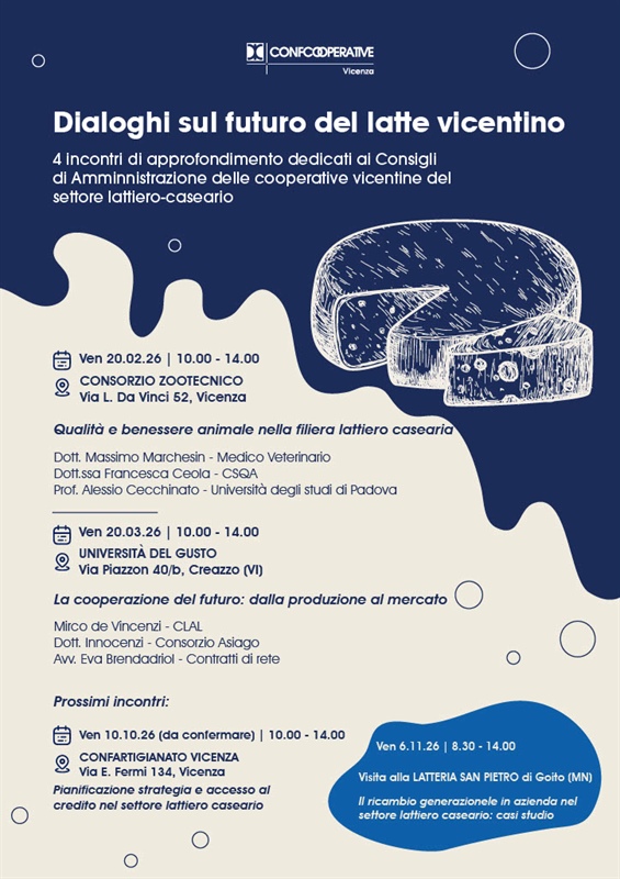 Dialoghi sul futuro del latte vicentino