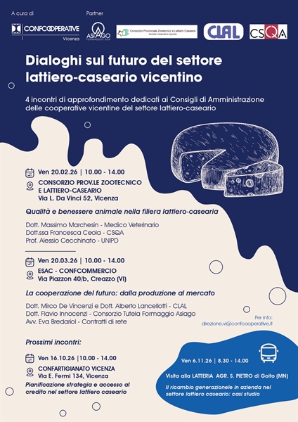 Dialoghi sul futuro del latte vicentino