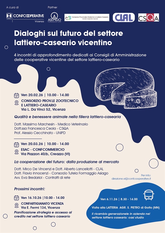 Dialoghi sul futuro del latte vicentino
